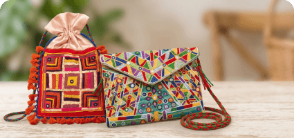 Kasuthi Embroidery — Geometric stitches of Karnataka