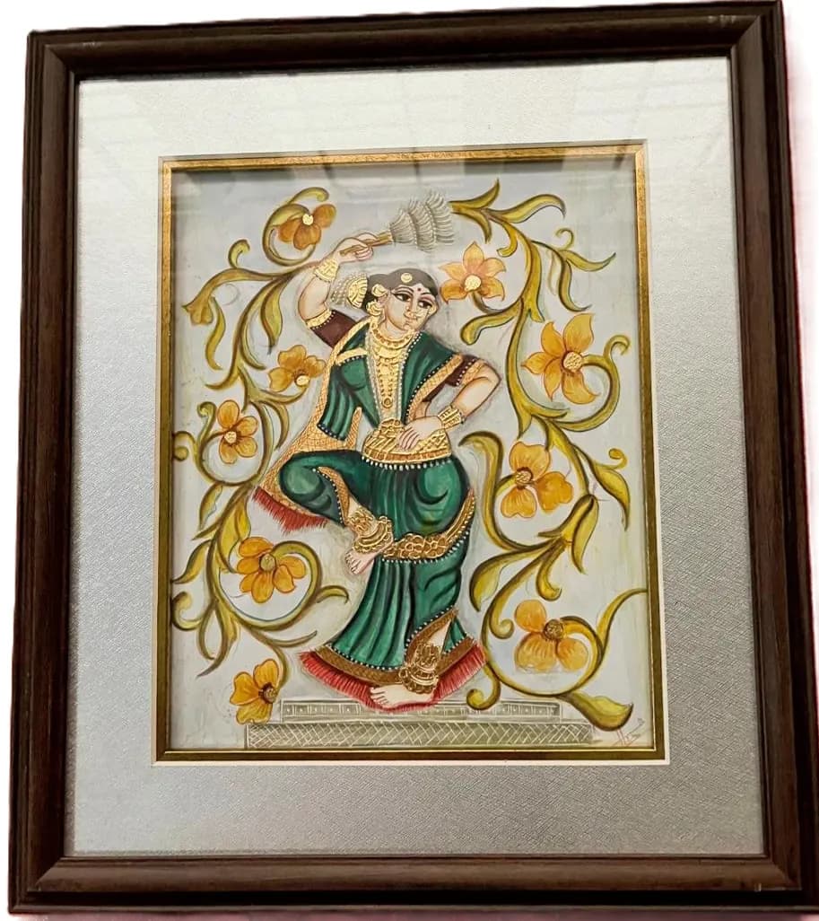 Mysore Painting — Dancing Apsara